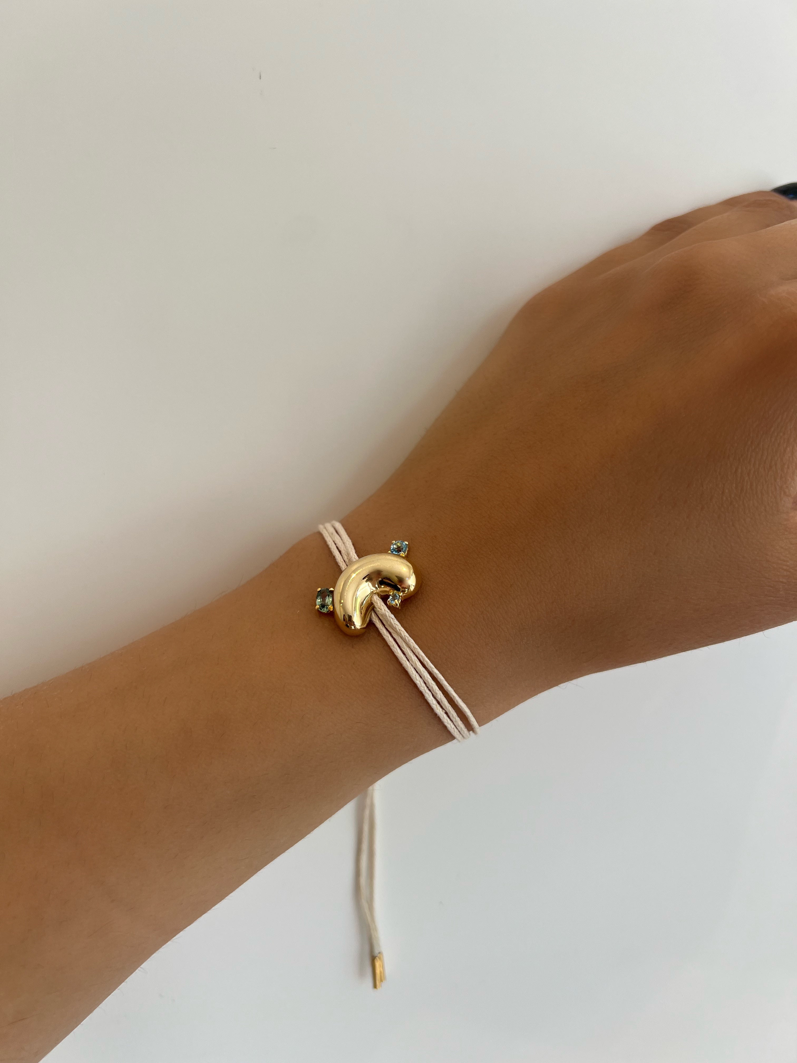 Cashew Cord Bracelet / Necklace