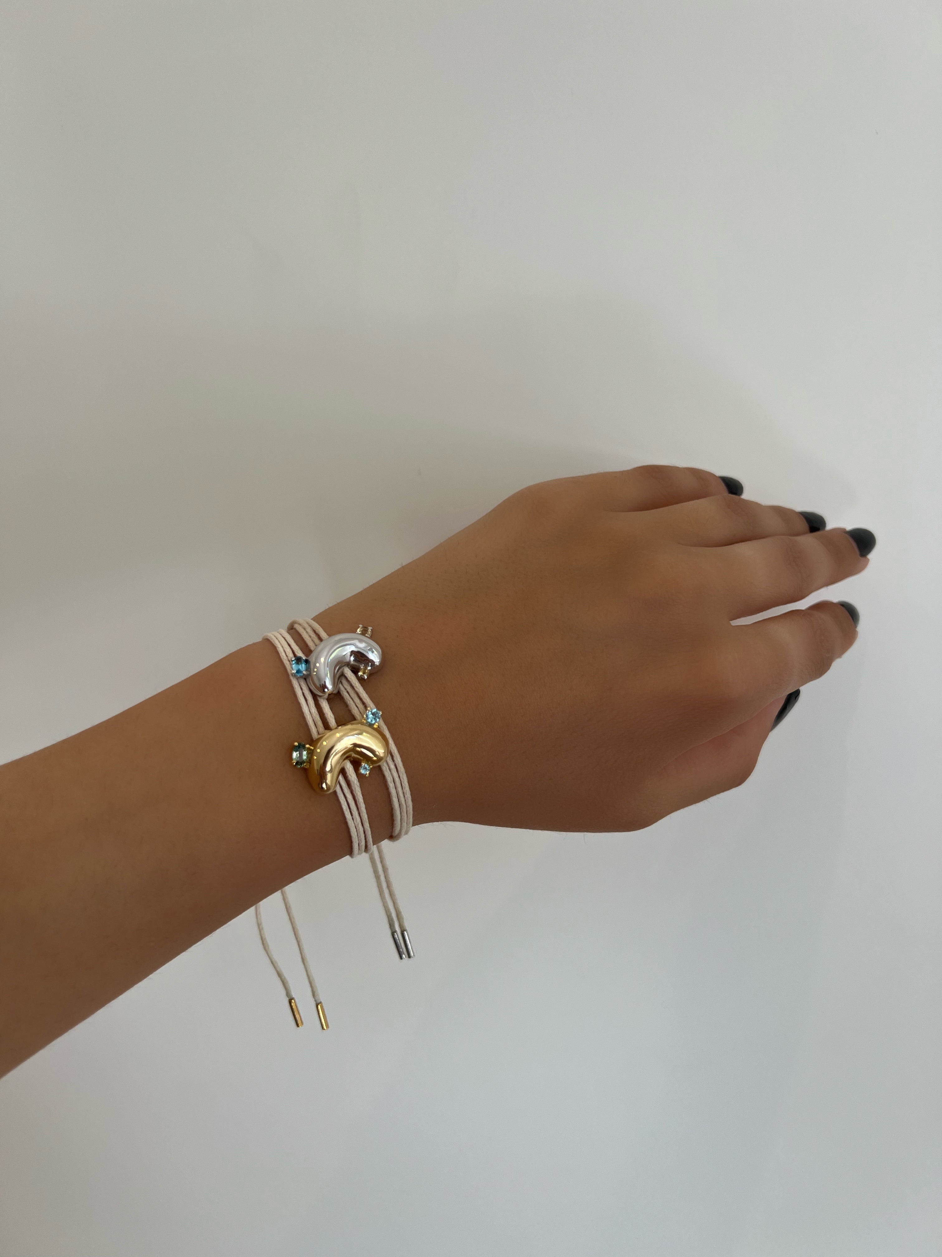 Cashew Cord Bracelet / Necklace