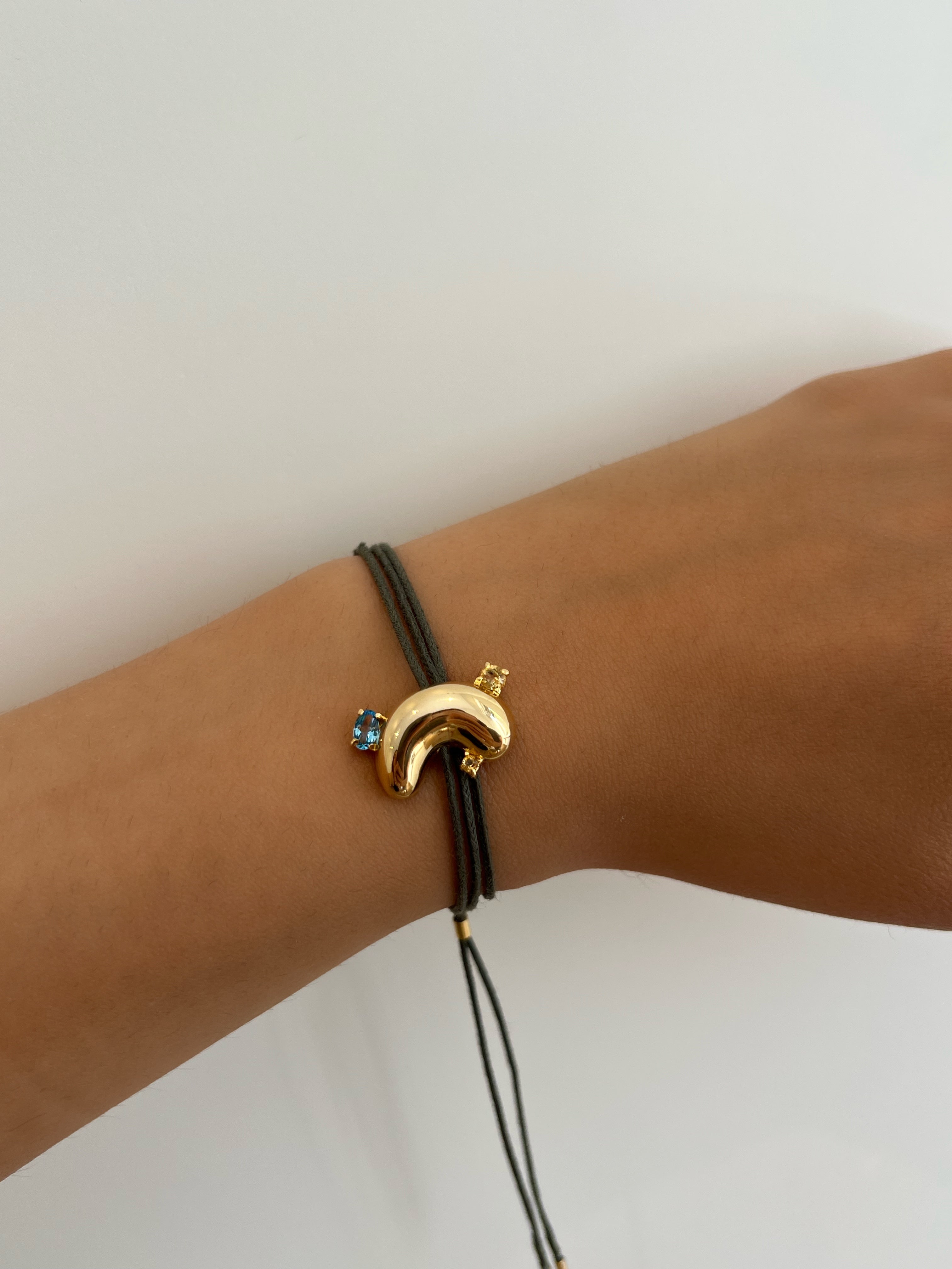 Cashew Cord Bracelet / Necklace
